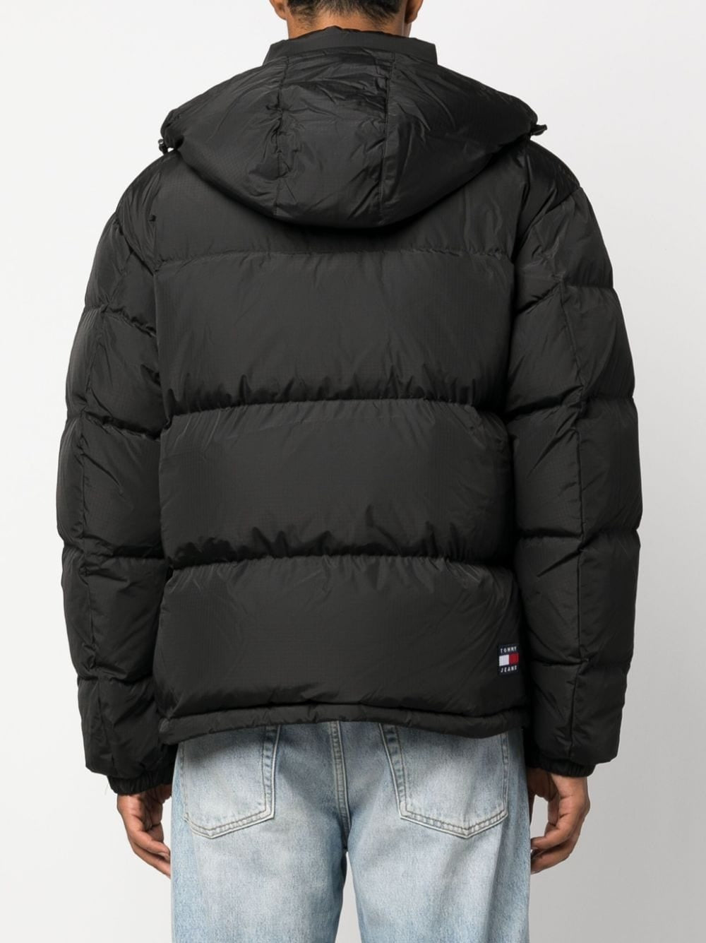 BLACK Full Sleeves Puffer Jacket T/H
