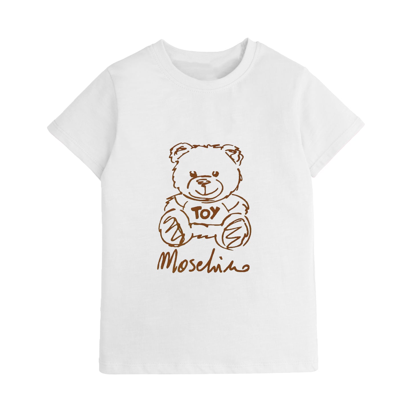 Kids Digital Printed Pure Cotton T-shirts