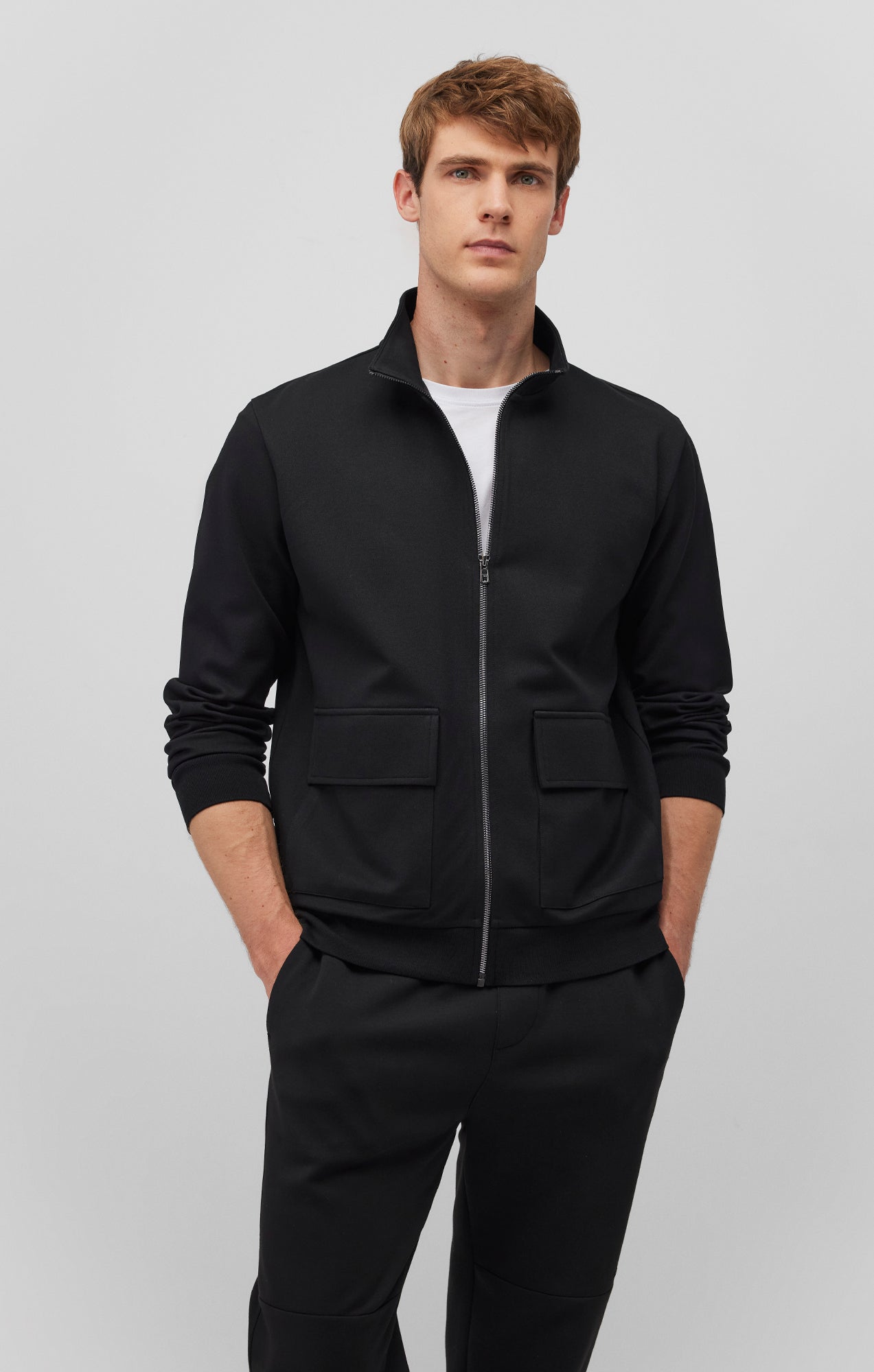 Premimum Mens Front Pocket Zipper Upper