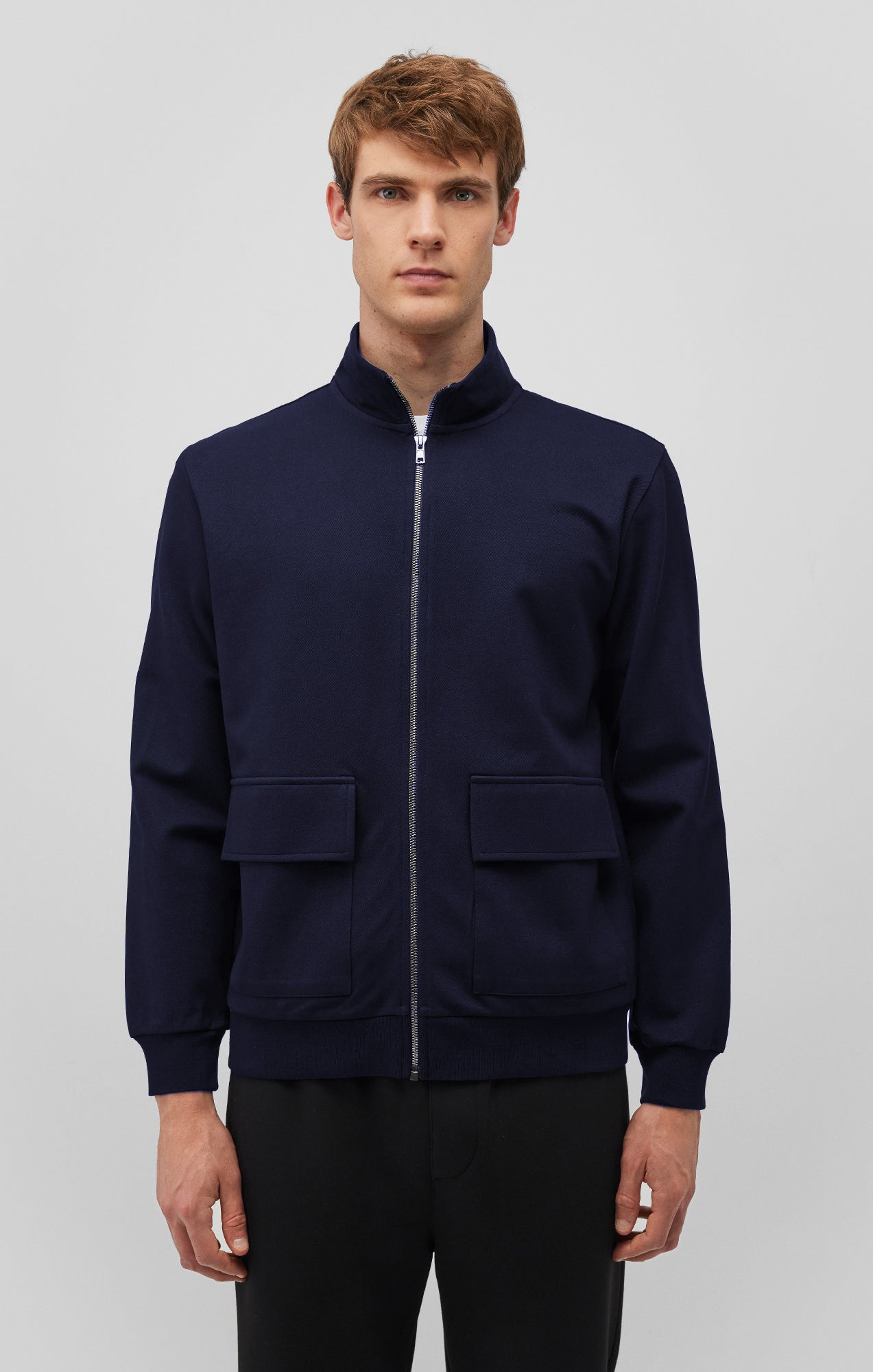 Premimum Mens Front Pocket Zipper Upper