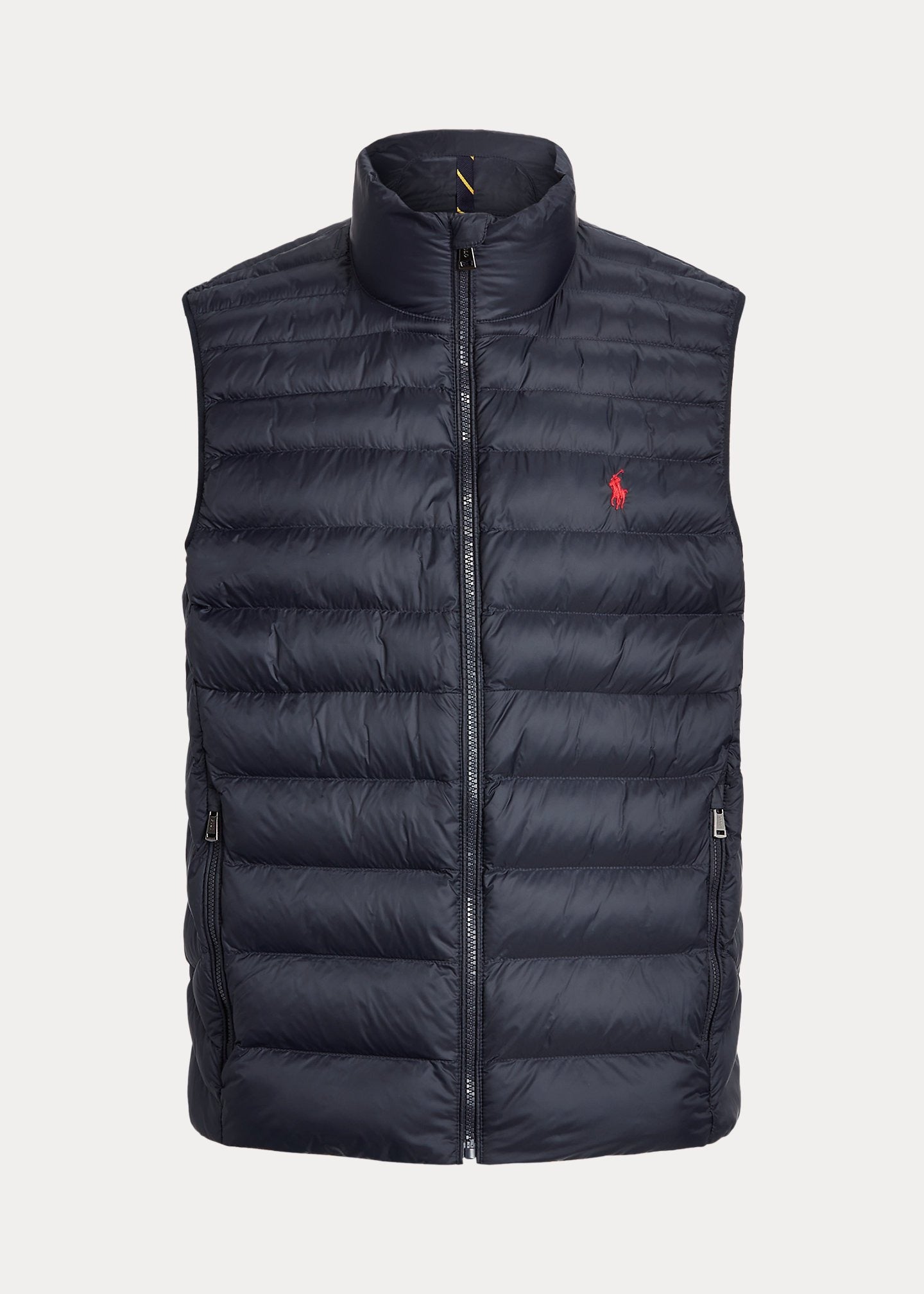 Blue Sleeveless Puffer Jacket R/L
