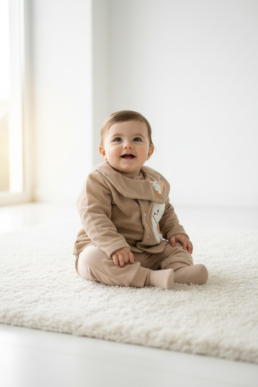 Adorable Baby Terry Stuff Body suit