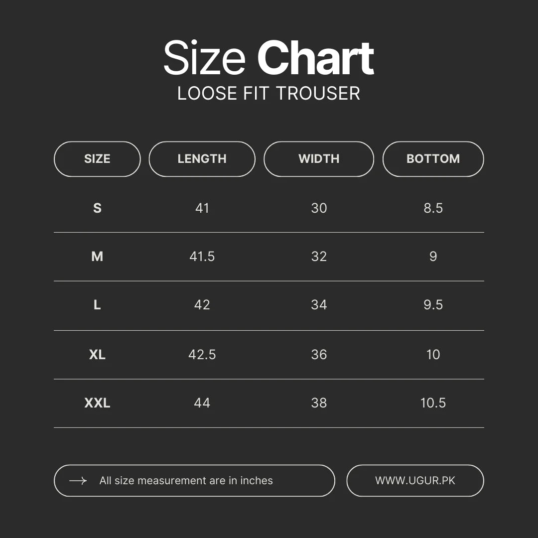 Nk-Loose fit Premium Imported Fabric Trouser