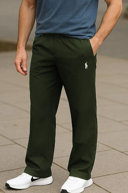 Pony Loose Bootcut Summer Imported Fabric Loosefit Trouser