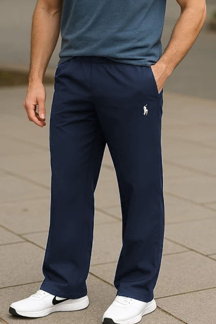 Pony Loose Bootcut Summer Imported Fabric Loosefit Trouser