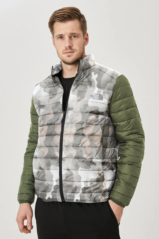 Camouflage Puffer Jacket The Nort-h Face