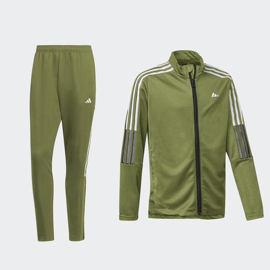 AD-Das Unisex Polyfleece Track suit- Olive