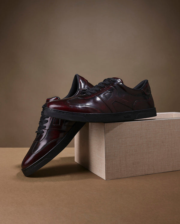 james DarkBrown Leather Shoes