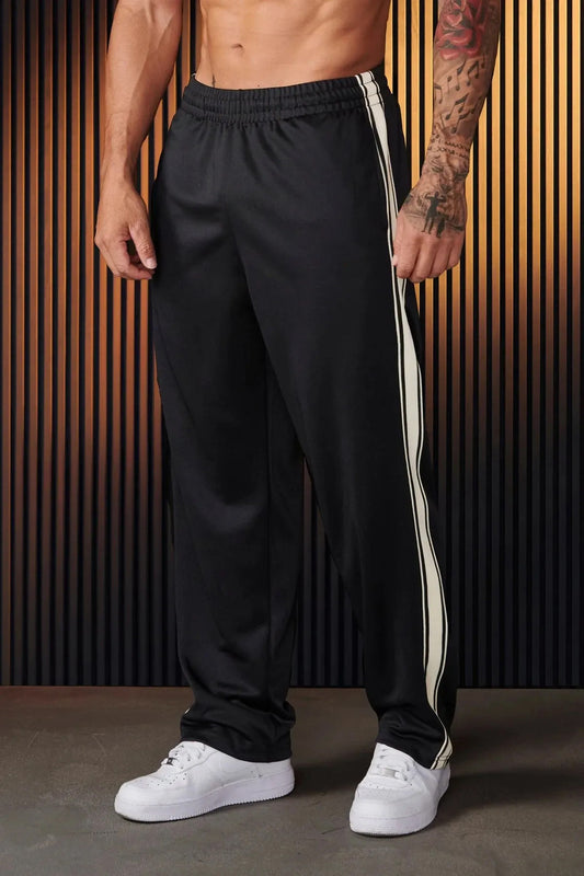 Imported Liner Pattern Loose Fit Trouser