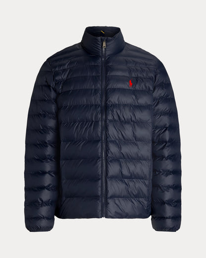 Blue Full Sleeves Puffer Jacket R/L