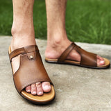 Ugur Hand Made-Sole Savvy Brown Chappal