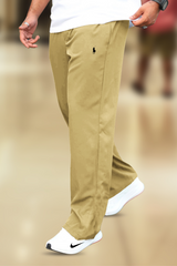 Pony Loose Bootcut Summer Imported Fabric Loosefit Trouser
