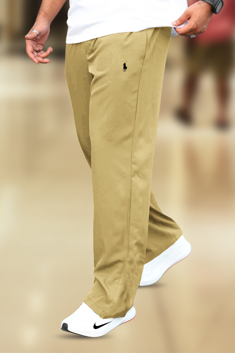 Pony Loose Bootcut Summer Imported Fabric Loosefit Trouser