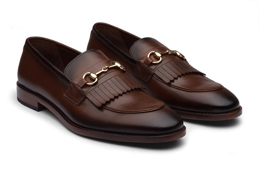 Brown Realist Leather Shoes