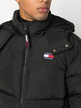 BLACK Full Sleeves Puffer Jacket T/H