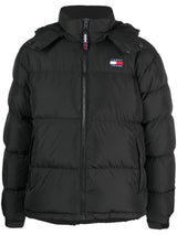 BLACK Full Sleeves Puffer Jacket T/H