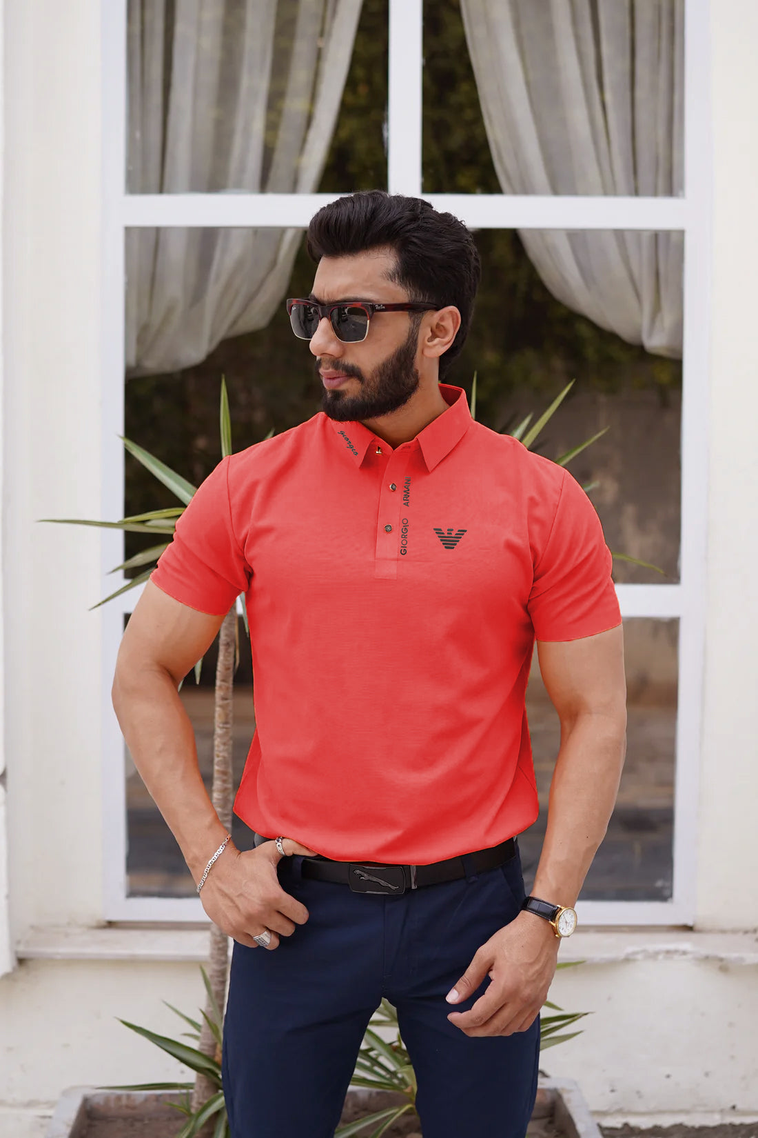 Mens imported Premium Polo Stichless Shirt