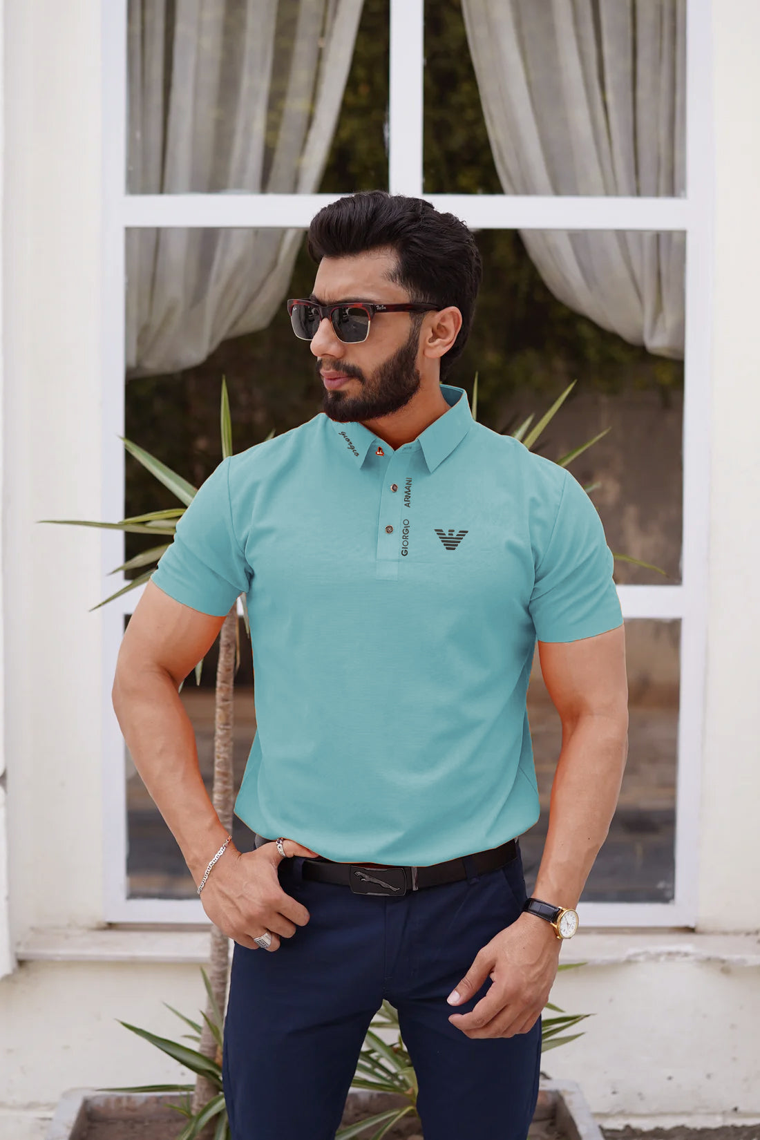 Mens imported Premium Polo Stichless Shirt