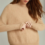 Ugur Beige Knitted Pullover