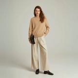 Ugur Beige Knitted Pullover