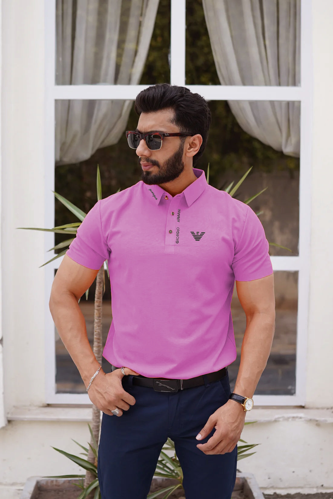 Mens imported Premium Polo Stichless Shirt