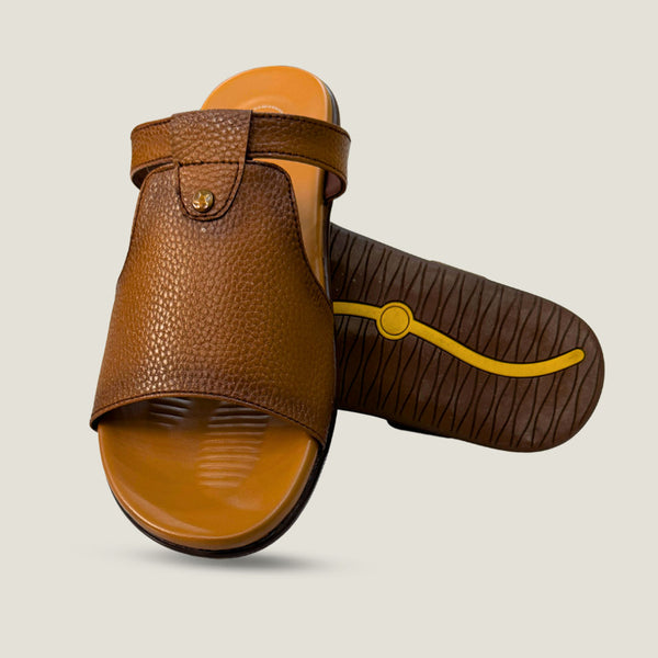 Ugur Hand Made-Sole Savvy Brown Chappal