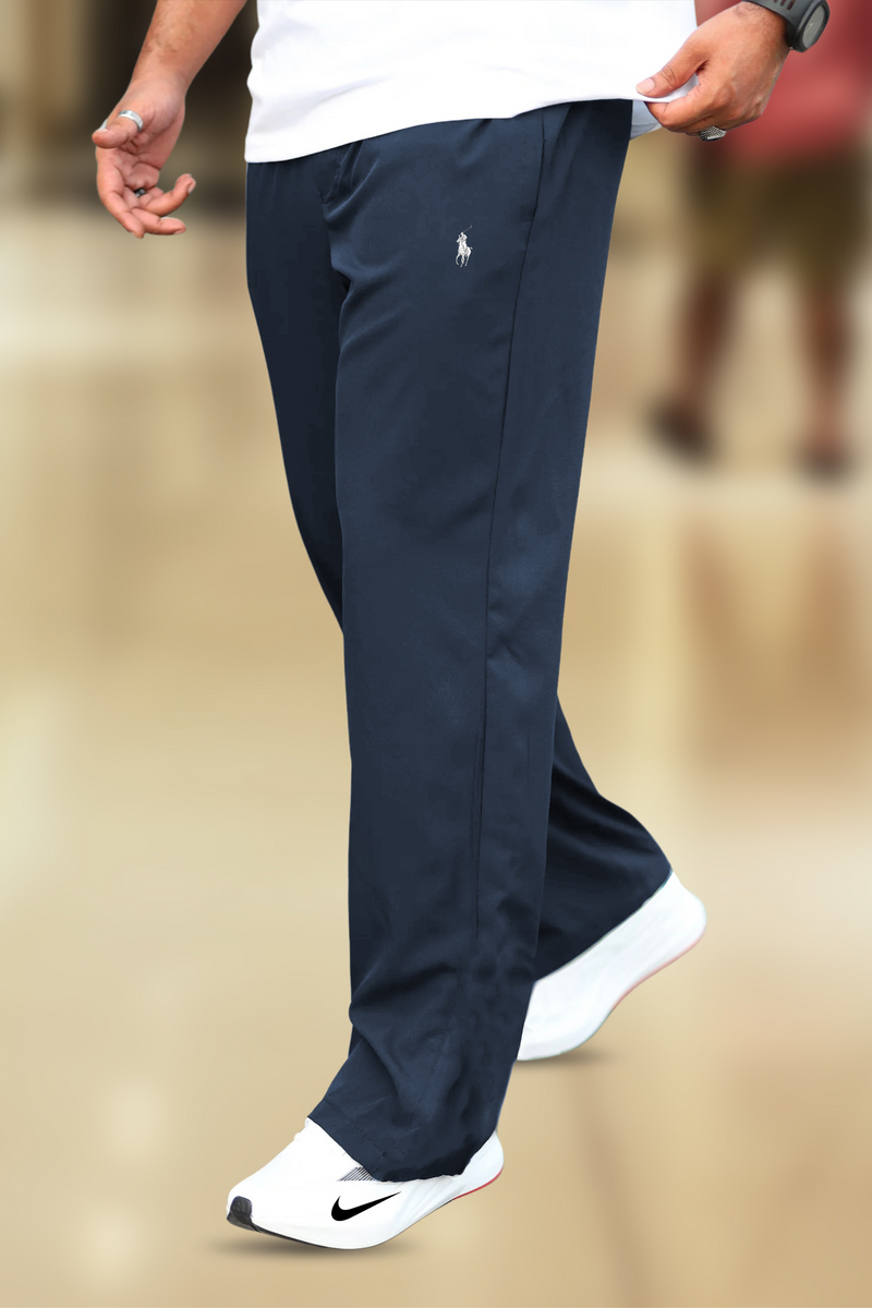 Pony Loose Bootcut Summer Imported Fabric Loosefit Trouser