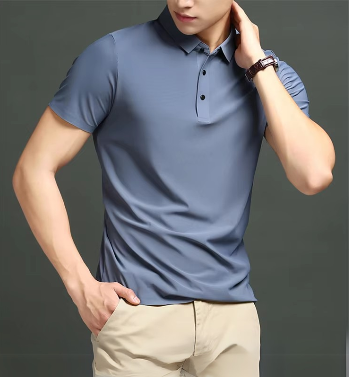 Mens imported Seamless Stichless Polo Shirt