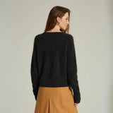 Ugur Black Knitted Pullover