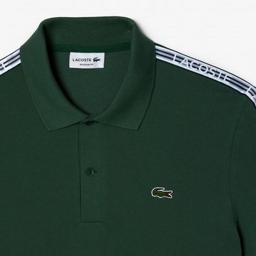 Green Polo Shirt With Green  Embroidery