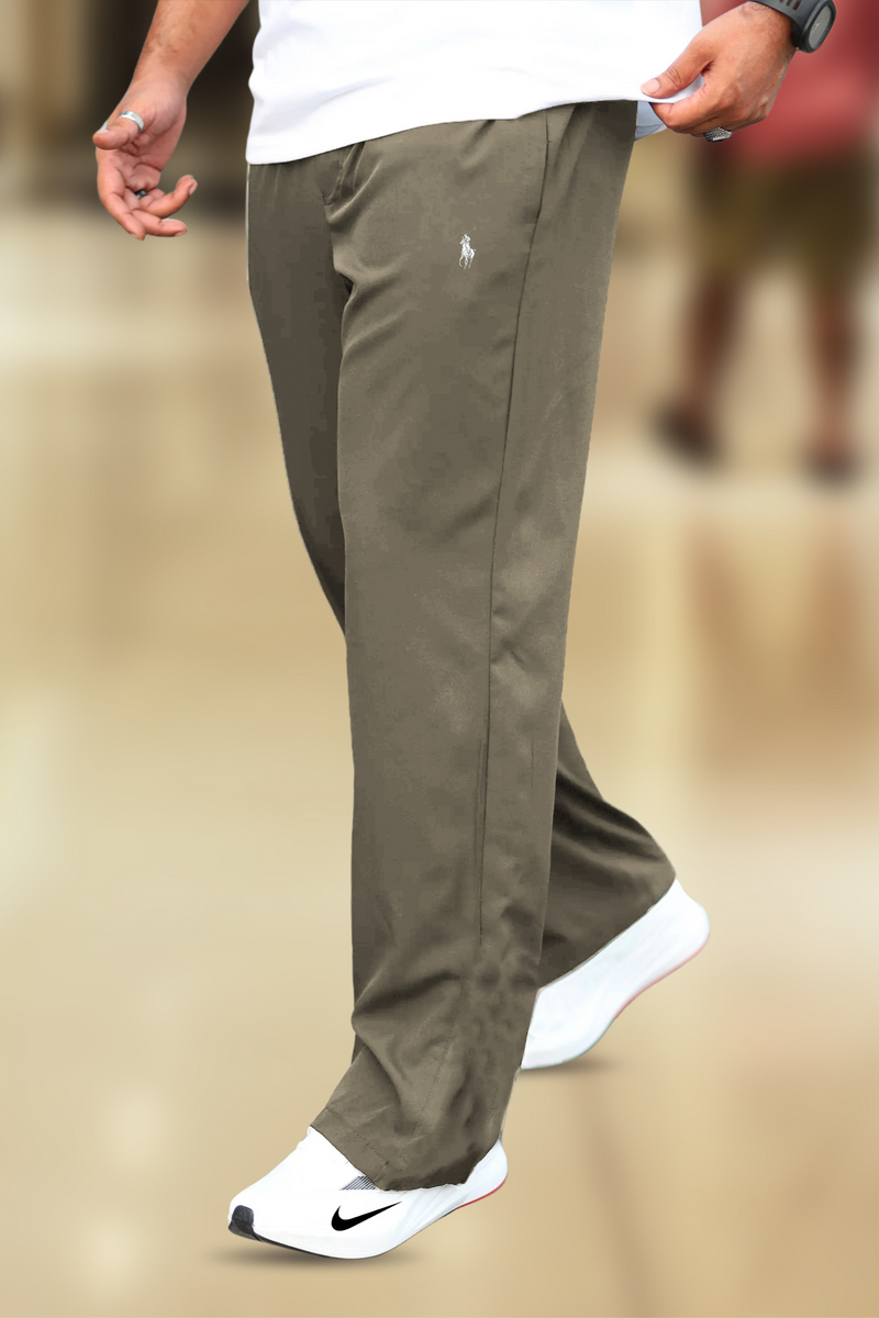 Pony Loose Bootcut Summer Imported Fabric Loosefit Trouser