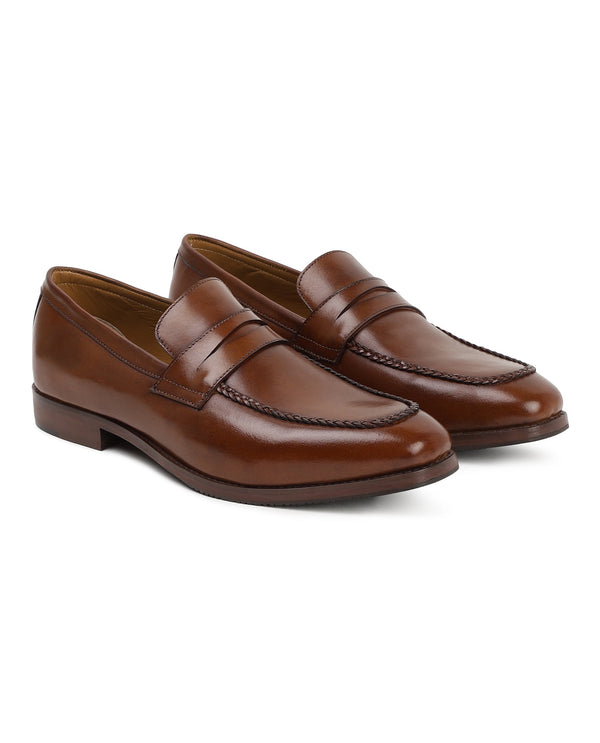 Brown Seude Leather Shoes