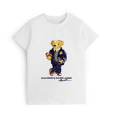 Kids Digital Printed Pure Cotton T-shirts white R/L