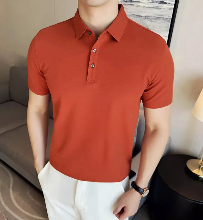 Mens imported Seamless Stichless Polo Shirt