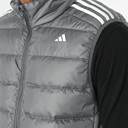 Grey Sleeveless Puffer Jacket A/D
