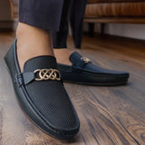 Ugur Hand Made loafers black circle