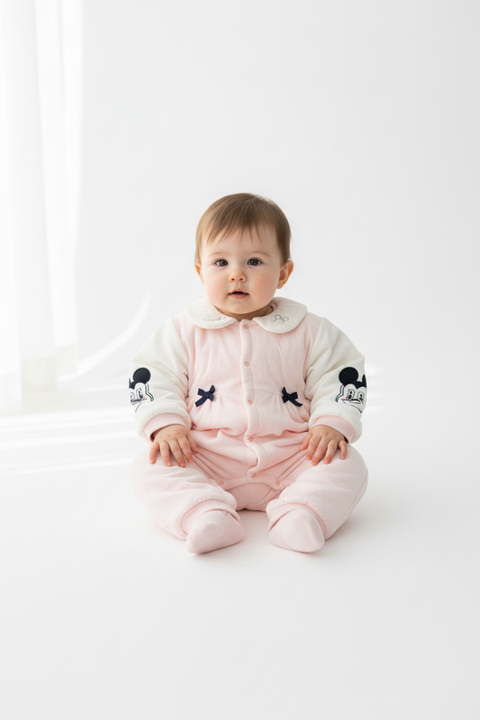 Kids Soft Rabbit Wool Warm Rompar