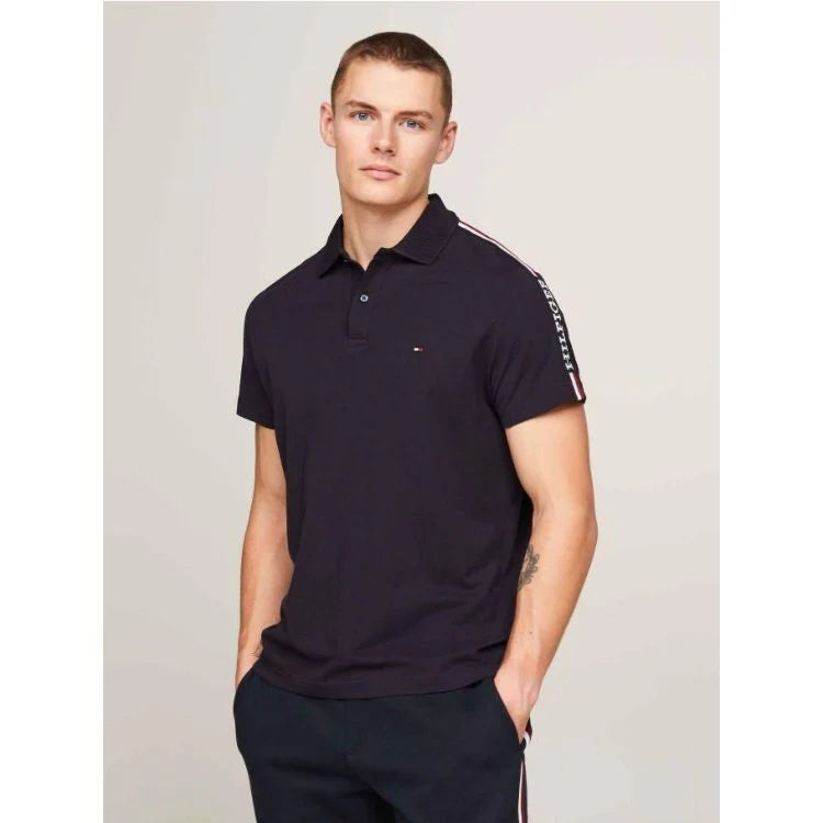 H-T Men's Premium black Polo Shirt