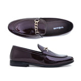 Ugur Hand Made Brown Patent Shoes