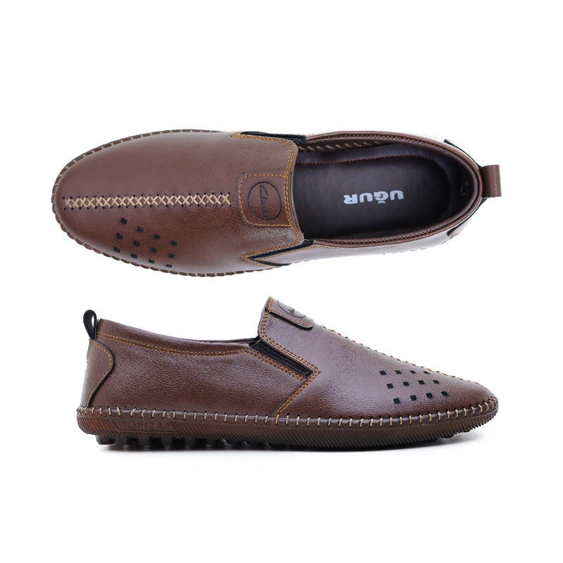 Ugur Mens Business Hollow Shoes