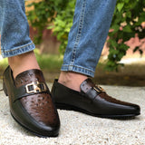 Ugur Hand Made anaxle Brown Pure Leather Shoes