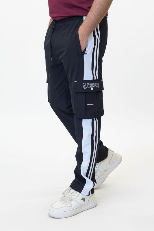 AD- Cargo Pocket Style Regular Fit Imported Fabric Trouser