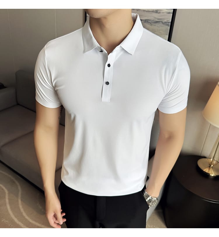Mens imported Seamless Stichless Polo Shirt