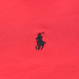 R-L Premium Men's Embroidered Red Polo Shirt