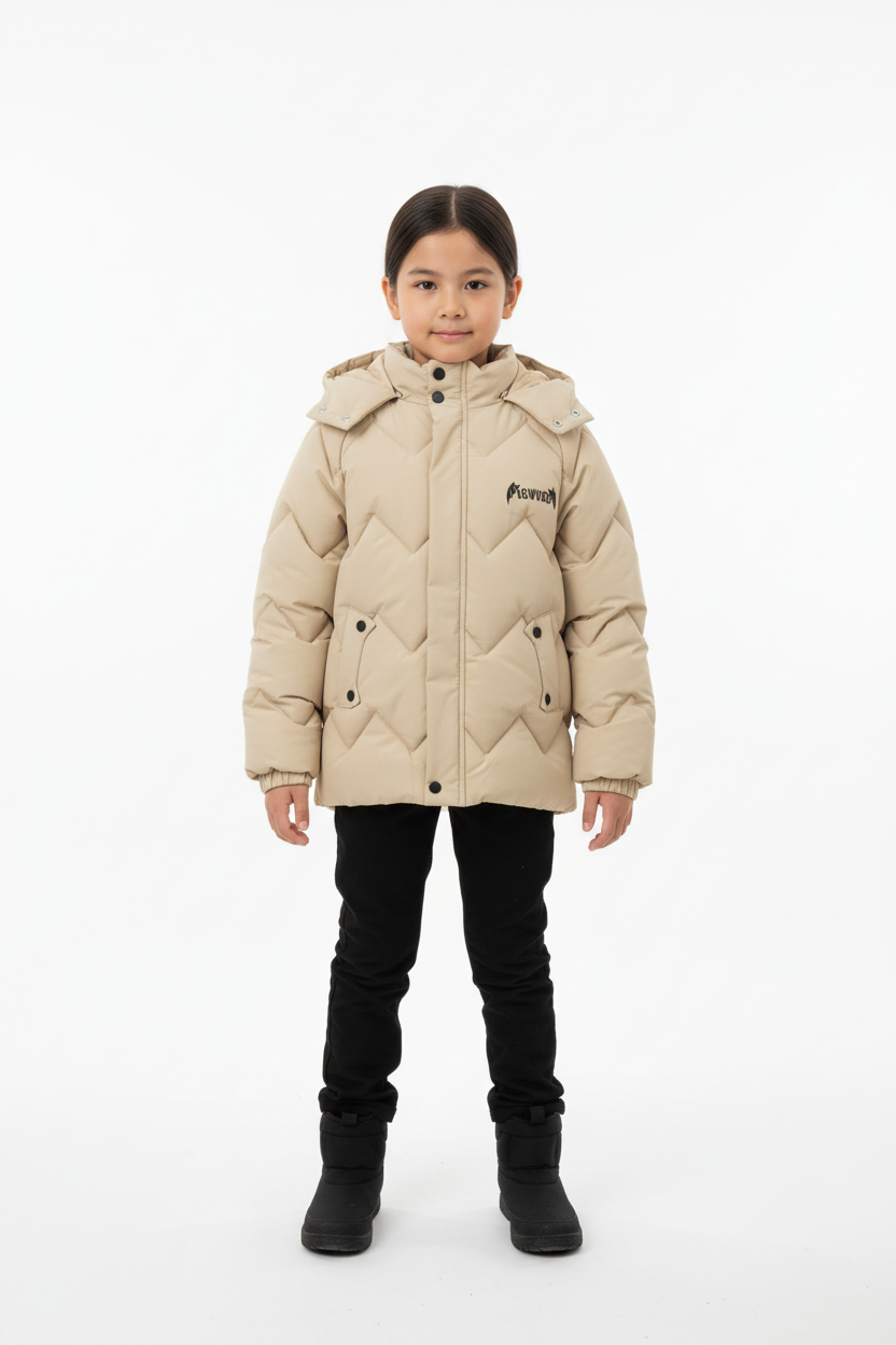 Puffer Jacket - Kids Winter Coat