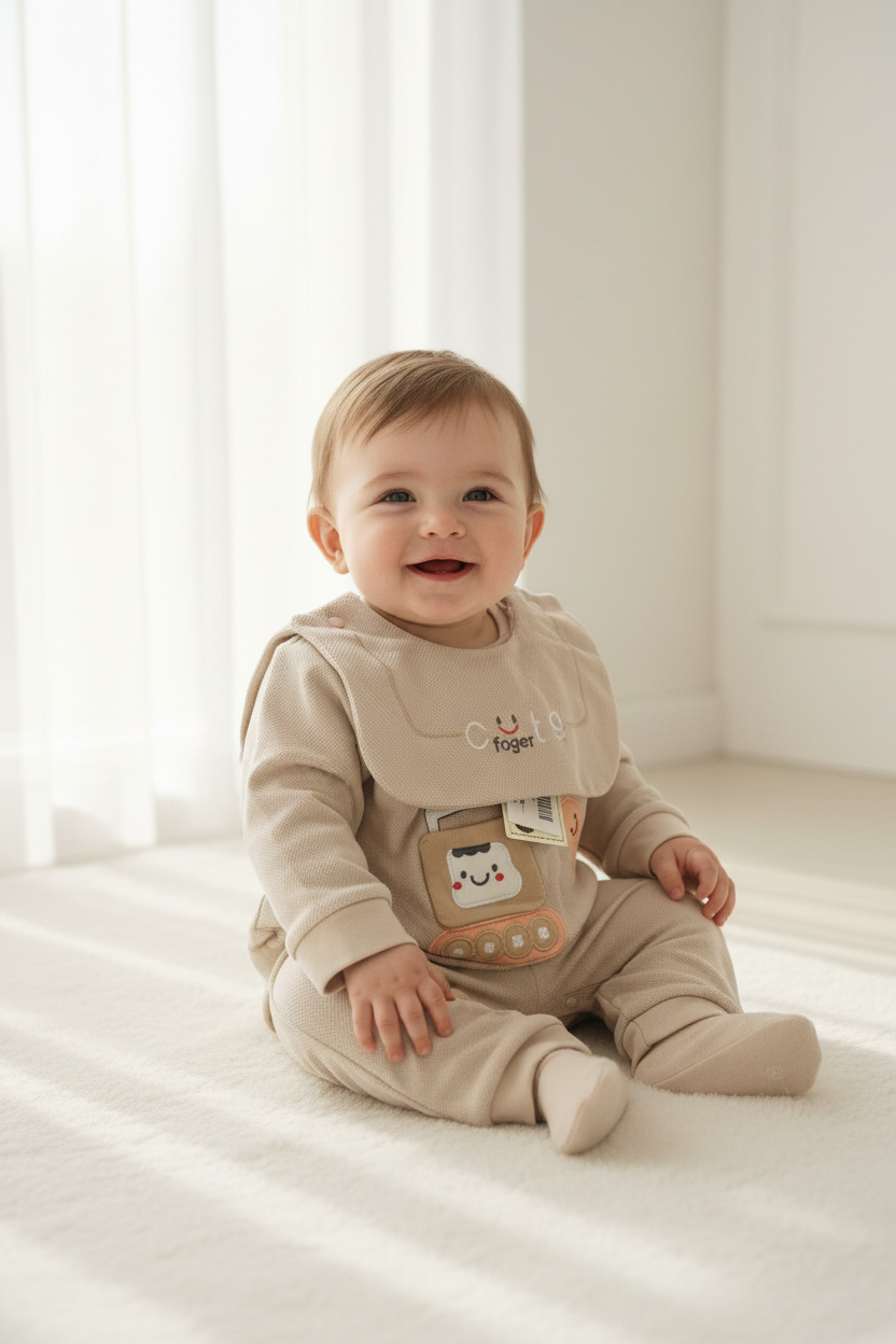 Adorable Baby Terry Stuff Body suit