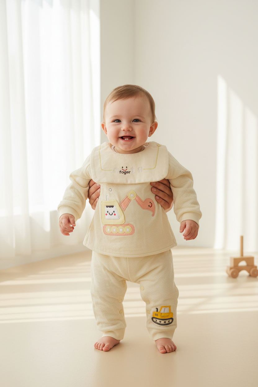 Adorable Baby Terry Stuff Body suit