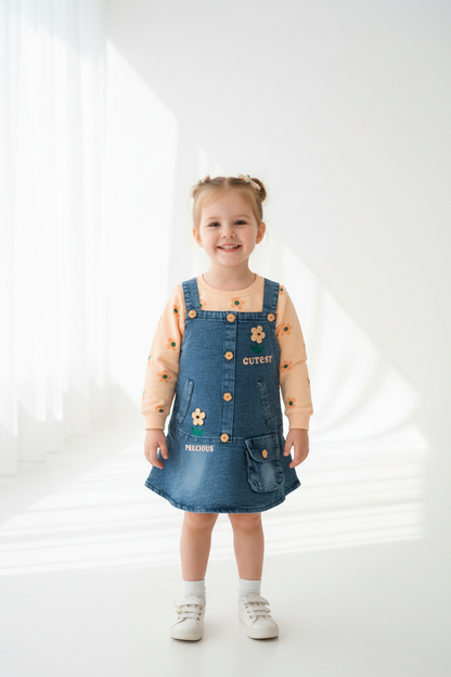 Kids Denim Attire Body suit