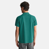 R-L Premium Men's Embroidered Green & Black Polo Shirt