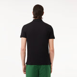 L-T Premium Men's Embroidered Black Polo Shirt